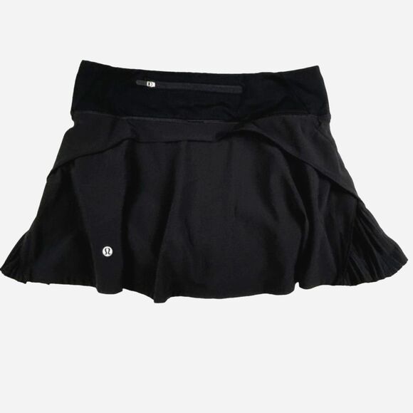 Lululemon Athletica Jet Black Mini Skirt - Picture 5 of 9
